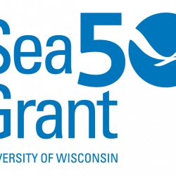 Blue text that says Sea Grant 50.