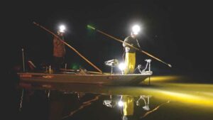 Spring spearfishing